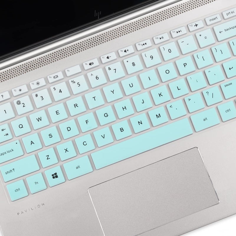 MUBUY-GOL Keyboard Cover for HP Laptop 14" 14-dq 14-fq/dk 14-dq6014dx 14-dq6013dx 14-dq0052dx 14-dq0762dx 14-dq5009nr 14-dq0054dx 14-dq3000dx 14-dq2020nr 14-dq0760dx 14-dq0003/0005dx 14-dq0055dx 14-dq0070nr - Image 4